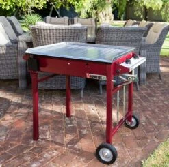 Heatlie 1150 Claret Powder Coated Mobile BBQ -Joes BBQs Store 0001081 bbqs 60f2f5c9 f065 423f bd40 a0fa63627869
