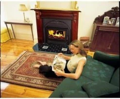 Heatcharm Victorian I600 Inbuilt Woodheater