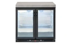 Crossray Outdoor Kitchen 4 Burner BBQ, Double Door Fridge, Storage & Sink -Joes BBQs Store 2021 Outdoor Kitchen double fridge 700x438 414cc2e3 01d3 4deb 8281 6d3ef2114971