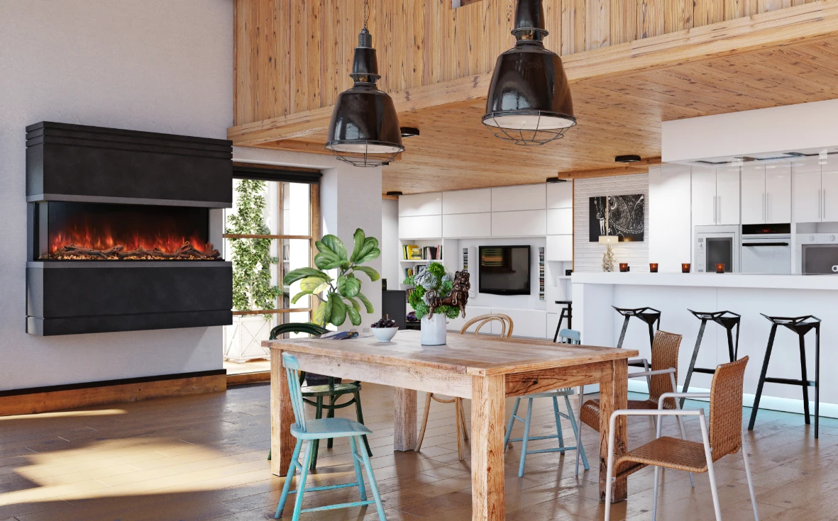 Modern Flames Landscape Pro Multi Sided Gen 2 - Inbuilt Electric Heater 4 Modern Flames Landscape Pro Multi Sided Gen 2 - Inbuilt Electric Heater - Image 4