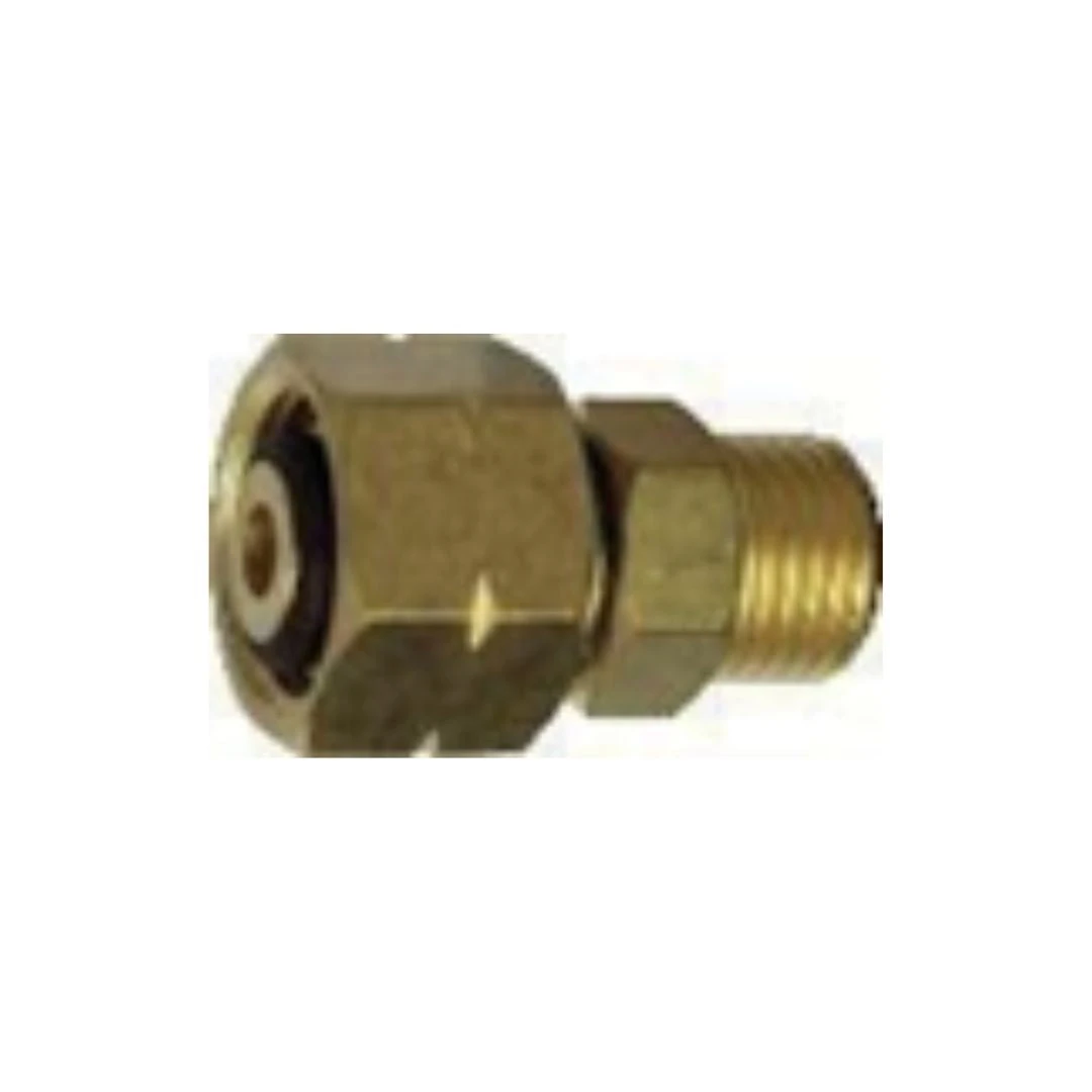 3/8 Left Hand Female Swivel X 1/4 BSP Seated Male 1 3/8 Left Hand Female Swivel X 1/4 BSP Seated Male