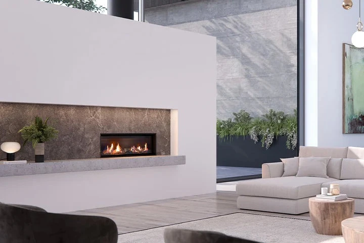 Real Flame Element 1200 MK2 Power Balanced Flue Gas Fireplace 2 Real Flame Element 1200 MK2 Power Balanced Flue Gas Fireplace - Image 2