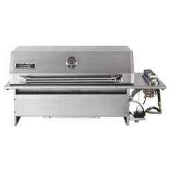Smart 4-Burner Drop-In Gas BBQ With Slimline Hood In Stainless Steel