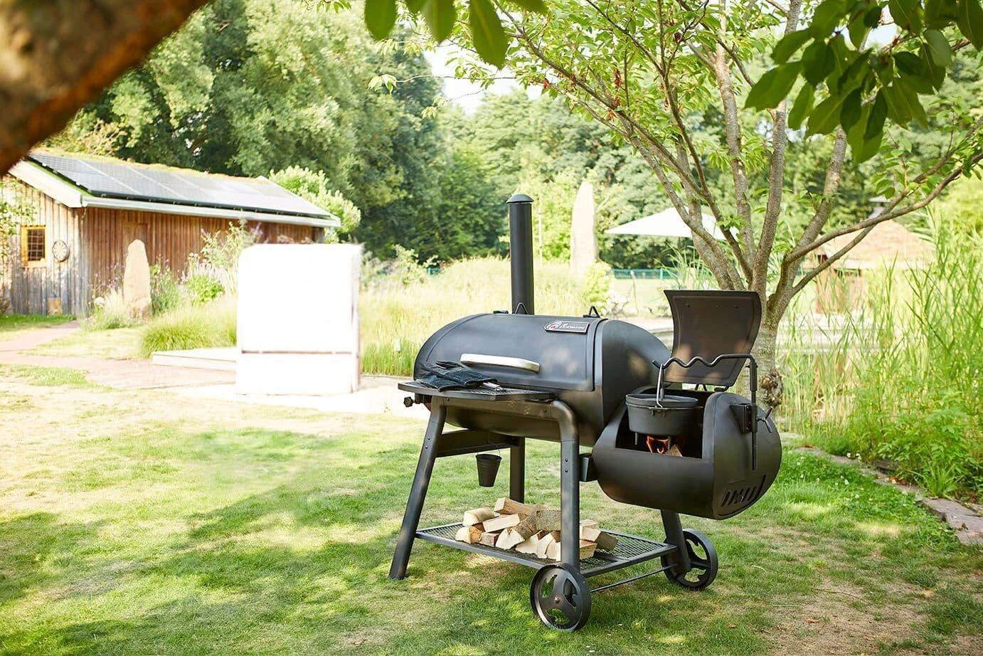 Landmann Vinson 500 Offset Smoker 2 Landmann Vinson 500 Offset Smoker - Image 2