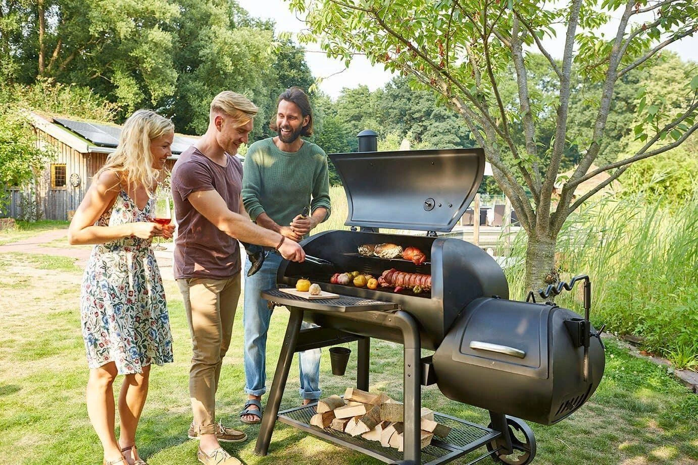 Landmann Vinson 500 Offset Smoker 3 Landmann Vinson 500 Offset Smoker - Image 3