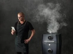 Everdure By Heston Blumenthal 4K Electric Ignition Charcoal BBQ Oven (Stone) -Joes BBQs Store 4klifestlye gallery13x optimized c1055939 d20c 4da2 9483 12d9a3773ad7