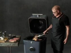 Everdure By Heston Blumenthal 4K Electric Ignition Charcoal BBQ Oven (Stone) -Joes BBQs Store 4klifestlye gallery17x optimized cd153971 068b 4c8a b346 6a1e9ad2903c