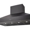 Schweigen Black BBQ Canopy Rangehood - 150cm - CL8915B Series
