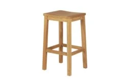 East India Teak Bar Stool