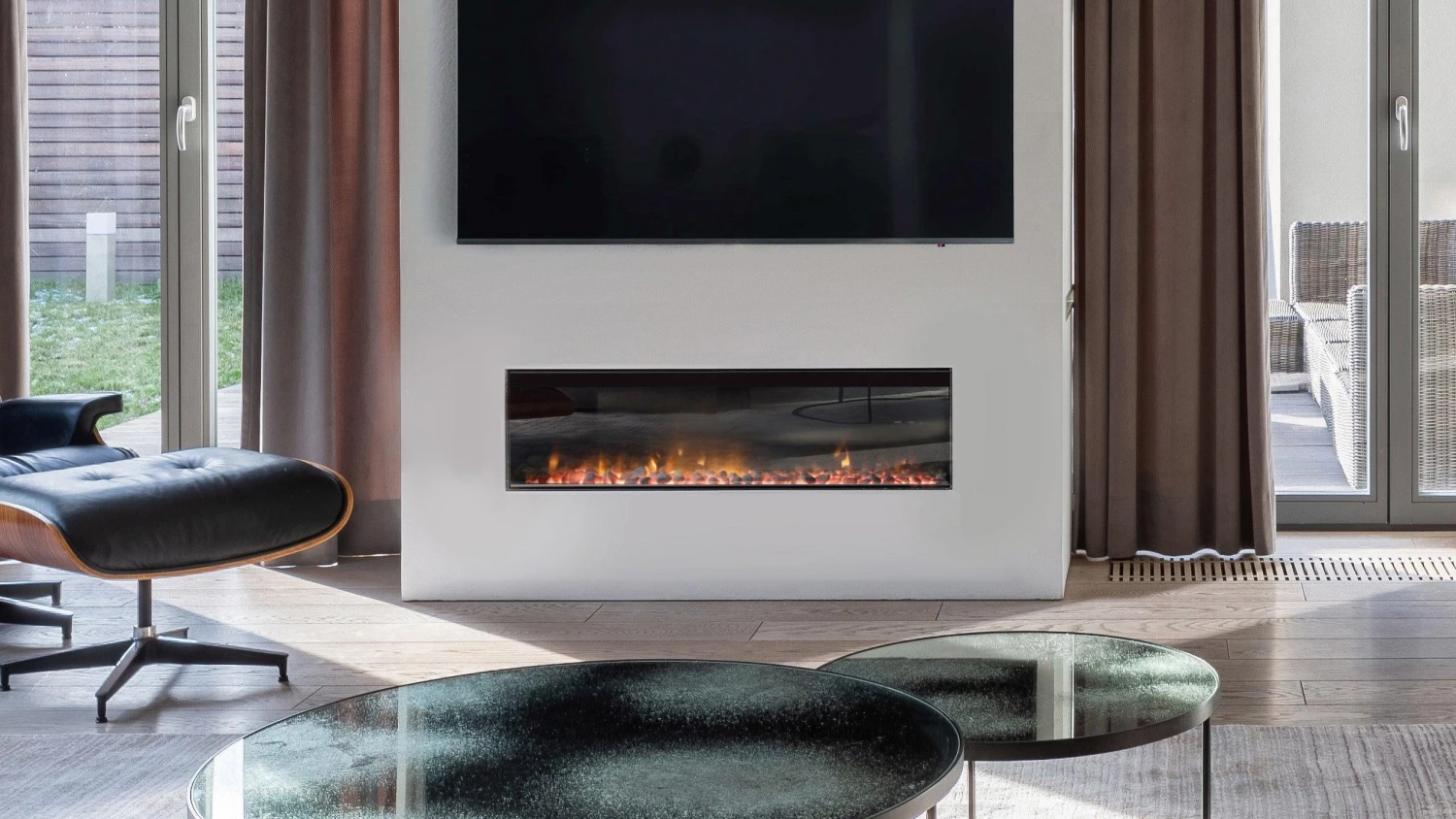 Ambe Linear Deep 50 Electric Fireplace 1 Ambe Linear Deep 50 Electric Fireplace