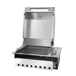 Artusi BBQ 316 Marine Grade Stainless Steel 60cm BBQ With Flat Lid -Joes BBQs Store ABBQM32burnerOpen.1