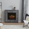 Dimplex 2kW Atlantic Mantle With 26 LED Firebox