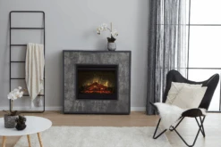 Dimplex 2kW Atlantic Mantle With 26 LED Firebox