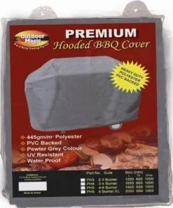 BBQ Cover Hooded Premium 4 Burner