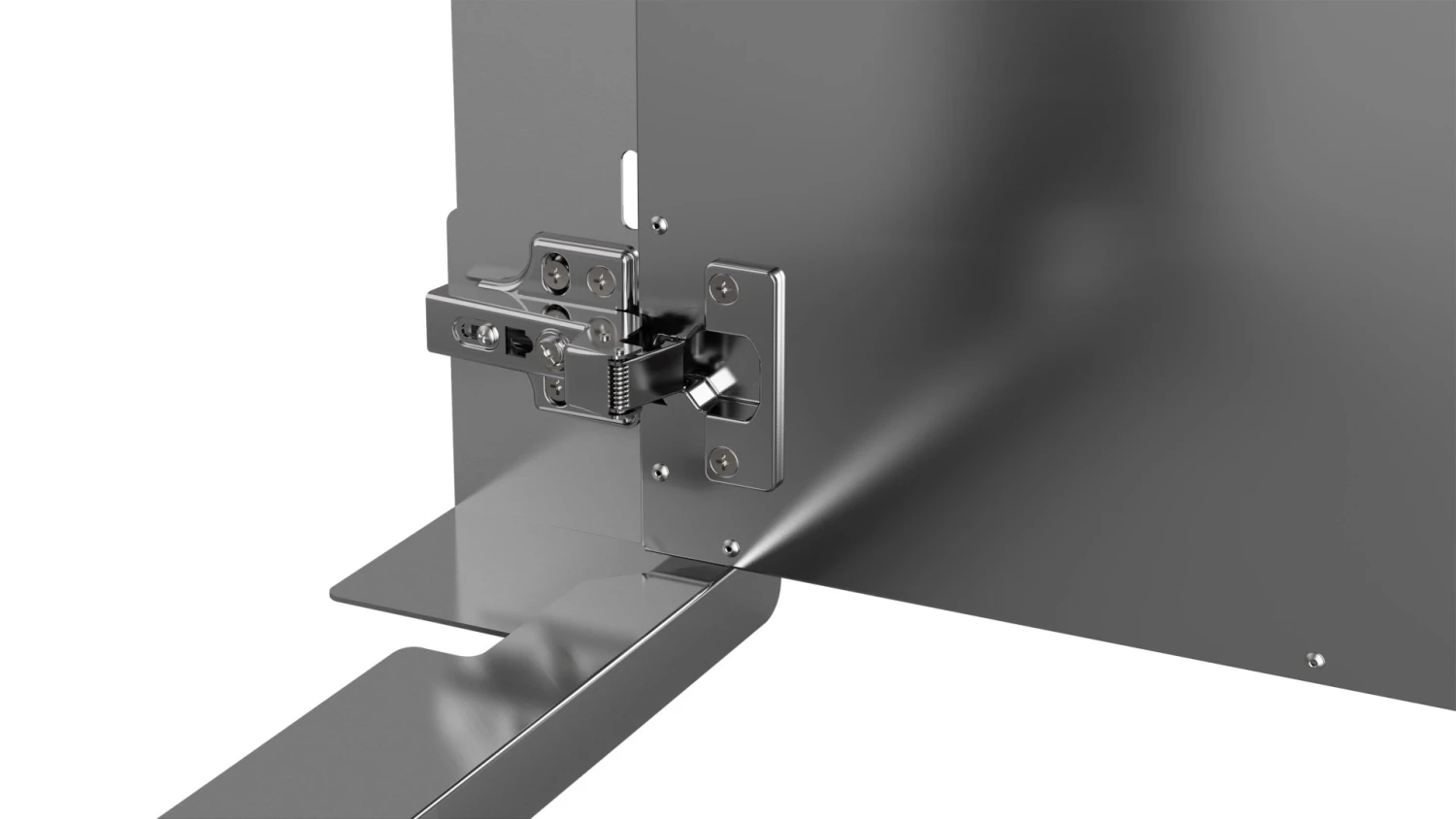 Beefeater Stainless Steel Double Cupboard Door 4 Beefeater Stainless Steel Double Cupboard Door - Image 4