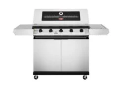Beefeater 1200 Series 5 Burner Freestanding BBQ + Side Burner - Stainless Steel