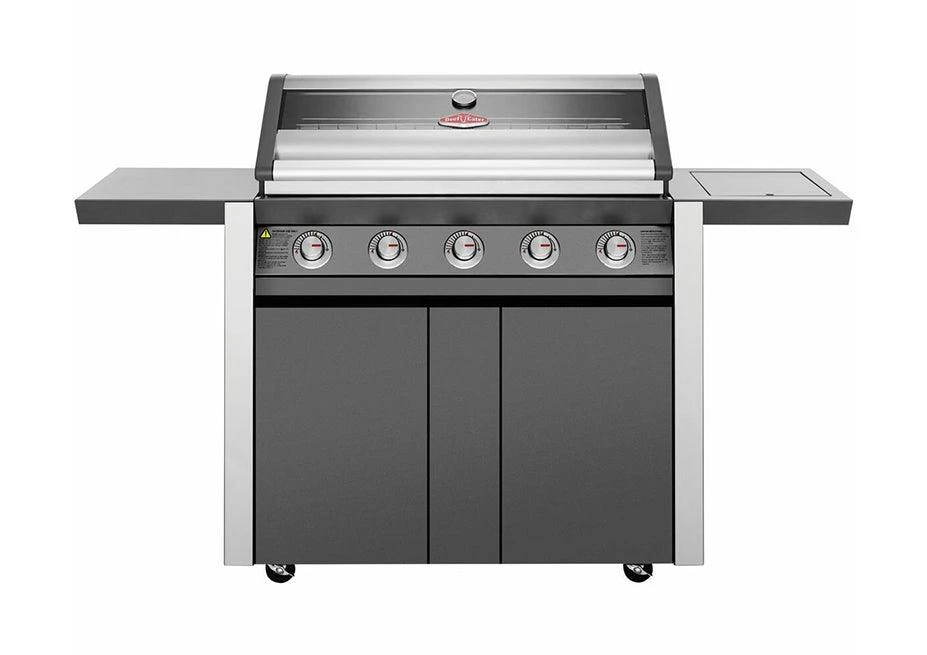 Beefeater 1600 Series Dark 5 Burner BBQ On Trolley 1 Beefeater 1600 Series Dark 5 Burner BBQ On Trolley