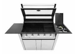 Beefeater 1600 Series Stainless Steel 5 Burner BBQ On Trolley -Joes BBQs Store Beefeater1600SeriesStainlessSteel5Burnerontrolly BMG1651SA IMG3