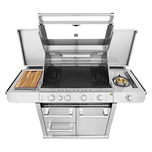Beefeater 7000 Series Premium 4 Burner With Side Burner BBQ On Trolley 3 Beefeater 7000 Series Premium 4 Burner With Side Burner BBQ On Trolley - Image 3