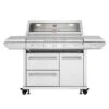 Beefeater 7000 Series Premium 5 Burner With Side Burner BBQ On Trolley
