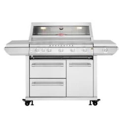 Beefeater 7000 Series Premium 5 Burner With Side Burner BBQ On Trolley