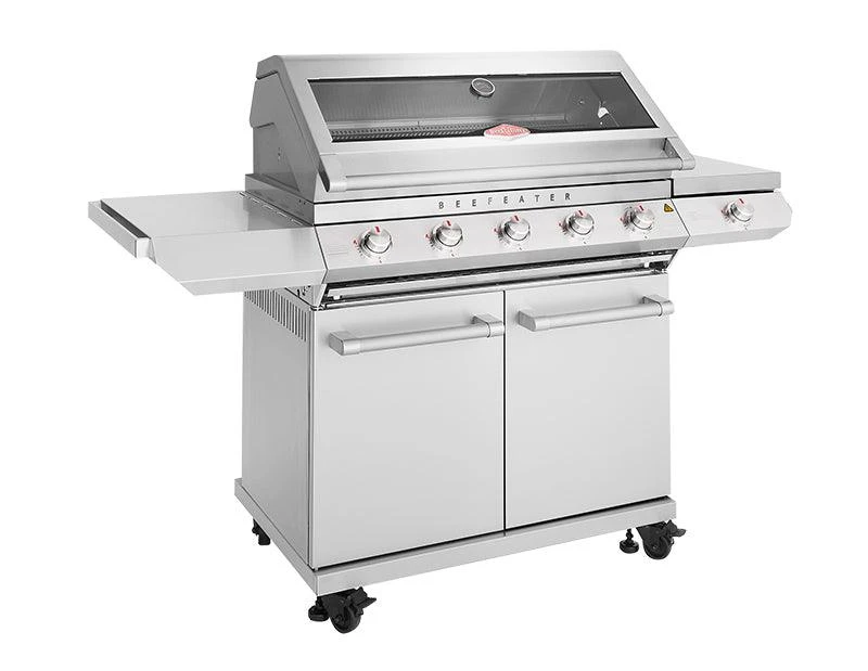 Beefeater 7000 Series Classic 5 Burner With Side Burner BBQ On Trolley 2 Beefeater 7000 Series Classic 5 Burner With Side Burner BBQ On Trolley - Image 2