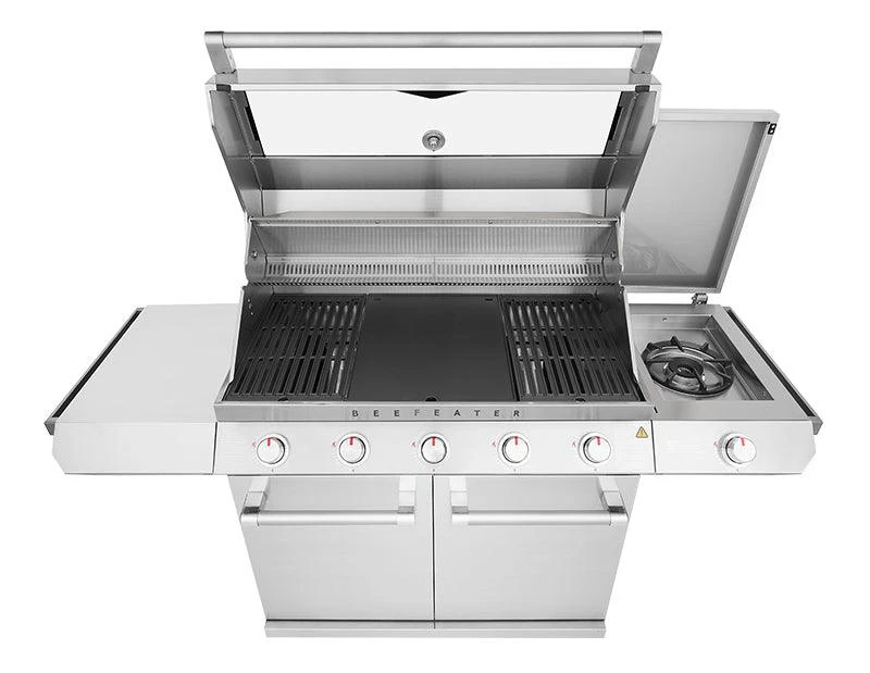 Beefeater 7000 Series Classic 5 Burner With Side Burner BBQ On Trolley 4 Beefeater 7000 Series Classic 5 Burner With Side Burner BBQ On Trolley - Image 4
