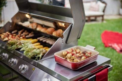 Beefeater 1600 Series Stainless Steel 5 Burner BBQ On Trolley -Joes BBQs Store Beefeaterfeast