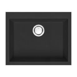 Artusi Black Granitek Sink 61cm X 50cm