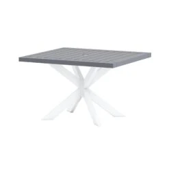 Shelta Bridgeport Aluminium Square Dining Table