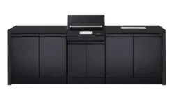 CROSSRAY EXtreme Electric Black Outdoor BBQ Kitchen - TCEK-08