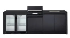 CROSSRAY EXtreme Electric Black Outdoor BBQ Kitchen - TCEK-12