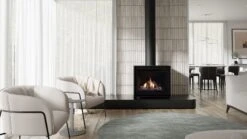 Escea DFS740 Freestanding Gas Fireplace -Joes BBQs Store DFS740roomset1 1webres