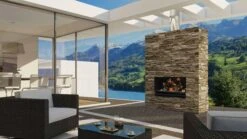 Escea EW5000 Outdoor Wood Fire -Joes BBQs Store EW5000 Frameless