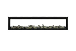 Real Flame Element 1200 Double Sided Power Balanced Flue Gas Fireplace