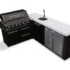 Everdure Neo Black Outdoor Kitchen With Corner Cupboard (Option 2)