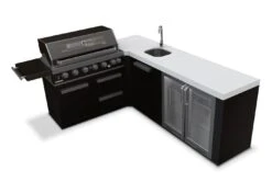 Everdure Neo Black Outdoor Kitchen With Corner Cupboard (Option 2)