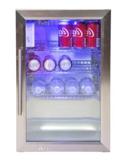 Crossray Outdoor Kitchen 4 Burner BBQ Single Fridge Storage & Sink -Joes BBQs Store Fridgeshotlitlefthand