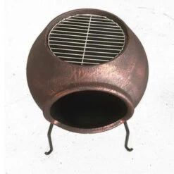 Melton Craft Fuego Chiminea 5 Melton Craft Fuego Chiminea -Joes BBQs Store Fuego Top Section Removed jpg