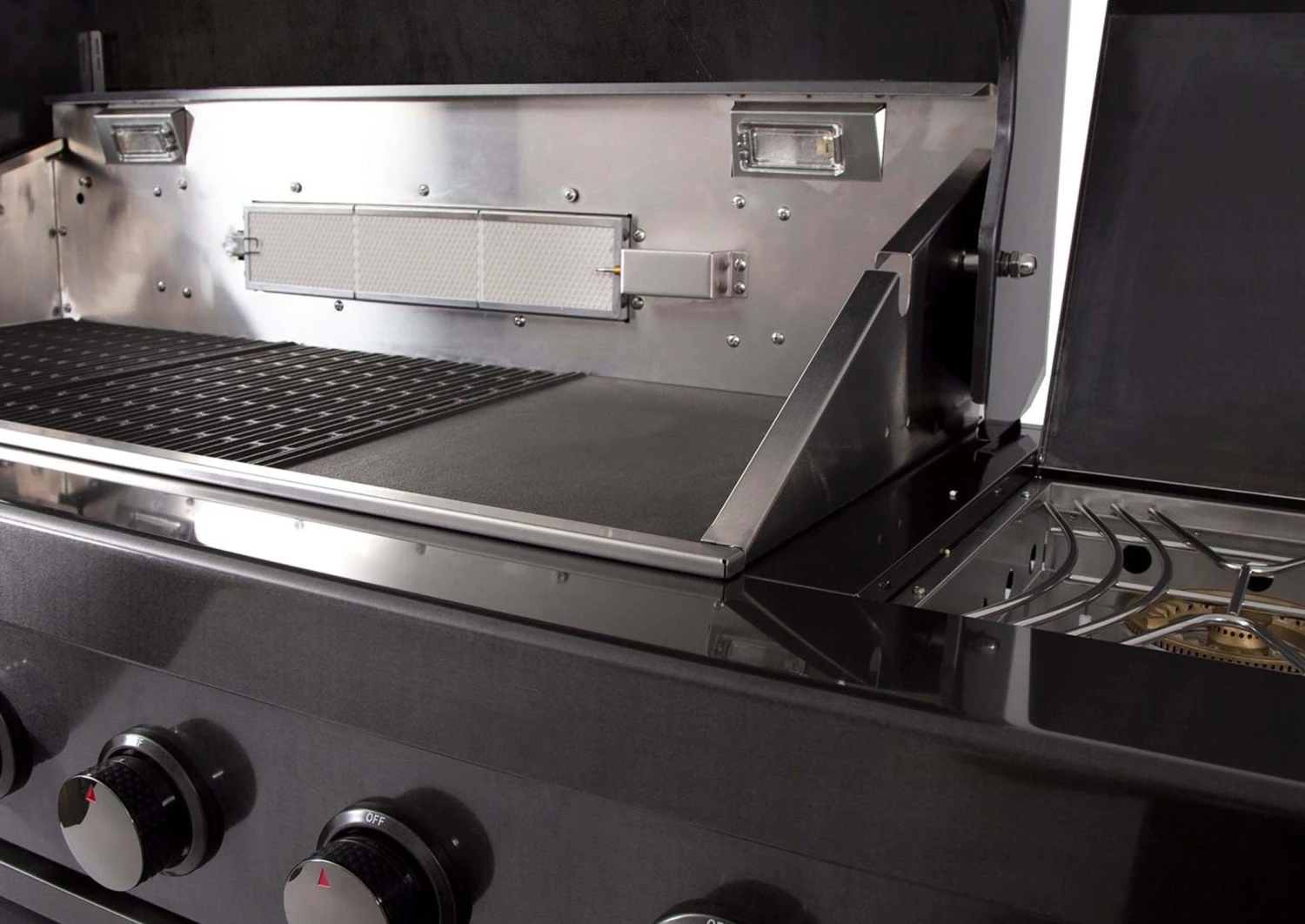 Gasmate Nova Graphite Outdoor Kitchen With 6 Burner BBQ And Double Door Fridge + Top 10 Gasmate Nova Graphite Outdoor Kitchen With 6 Burner BBQ And Double Door Fridge + Top - Image 10