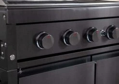 Gasmate Nova Graphite Outdoor Kitchen With Drawers, Sink, BBQ, Single Door Fridge + Top And Storage -Joes BBQs Store GasmateNovaBBQ IMG8 683ee18b bae0 4df9 9aa8 1e77e3618e6e