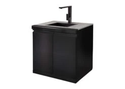 Gasmate Nova Graphite Outdoor Kitchen With Drawers, Sink, BBQ, Single Door Fridge + Top And Storage -Joes BBQs Store GasmateNovaSinkCupImages ba192ef9 e52e 4af3 b0ae 9ba9578cfa2a