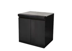 Gasmate Nova Graphite Outdoor Kitchen With Storage, Double Door Fridge + Top, BBQ, Sink And Drawers -Joes BBQs Store GasmateNovaStorageCupImages 9e4243ce 9358 4c7c 8553 85797575309c