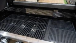 Gasmate Quasar Pro 6 Burner Trolley BBQ With Window In Hood & Side Burner 17 Gasmate Quasar Pro 6 Burner Trolley BBQ With Window In Hood & Side Burner -Joes BBQs Store GasmateQuasarPro6BurnerTrolleyBBQPlates