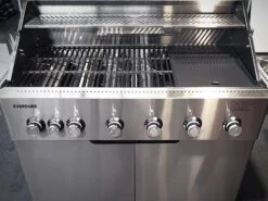 Everdure Hayman Stainless Steel 6 Burner BBQ On Trolley -Joes BBQs Store HaymanStainlessSteelBBQPhotos IMG8