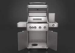 Everdure Hayman Stainless Steel 4 Burner BBQ On Trolley -Joes BBQs Store Hayman on Trolley E4TS IMG5