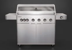 Everdure Hayman Stainless Steel 6 Burner BBQ On Trolley -Joes BBQs Store Hayman on Trolley E6TS IMG2