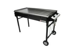Heatlie 1150 Black Powder Coated Mobile BBQ