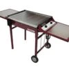 Heatlie 1150 Claret Powder Coated Mobile BBQ