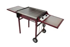 Heatlie 1150 Claret Powder Coated Mobile BBQ